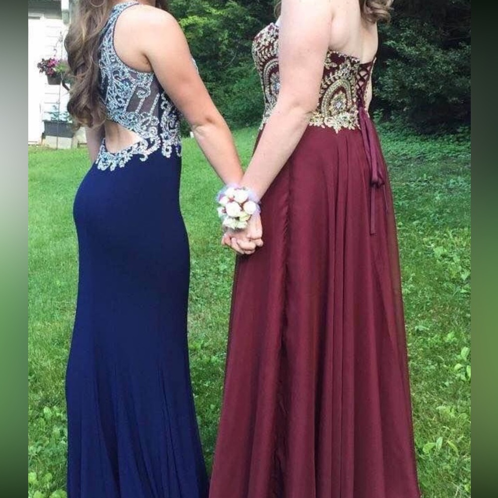 perfect condition, Tiffany prom dress worn once!!